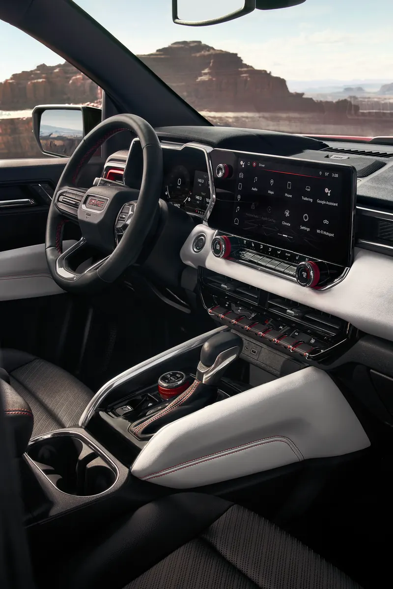 2026 GMC Canyon infotainment system at Jim Cook GMC in Marion NC